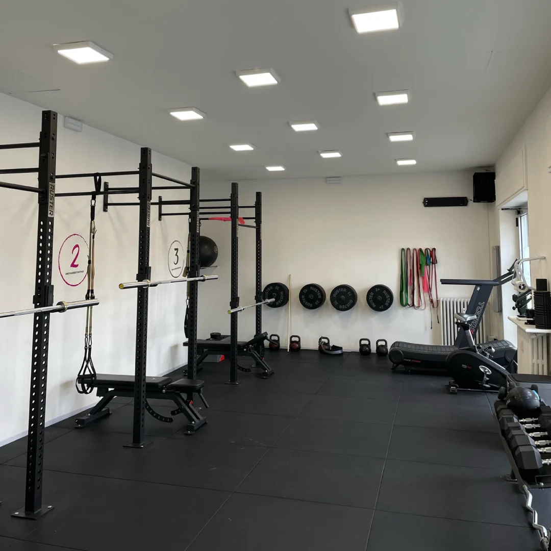 Sala allenamento attrezzata dello studio Next Club Torino